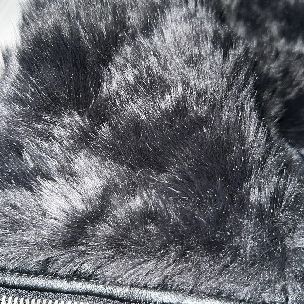 Abercrombie & Fitch Vegan Leather jacket - Picture 4 of 4